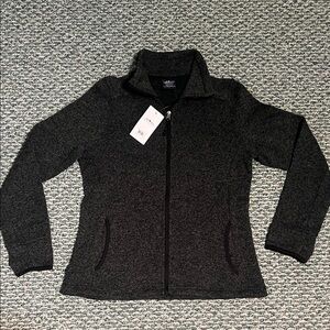 Charles River Apparel Women's Charcoal Full-Zip Jacket